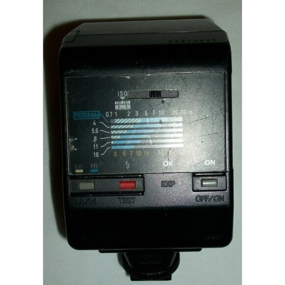 Minolta Maxxum 2800 AF Camera Flash For Vintage Photography Enthusiasts With Adj